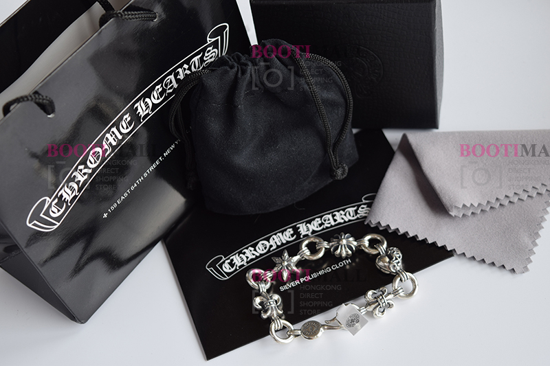 CHROME HEARTS 크롬하츠st 오리지날 925 CH 싱글링 라지 팔찌(正品구성품포함) 2
