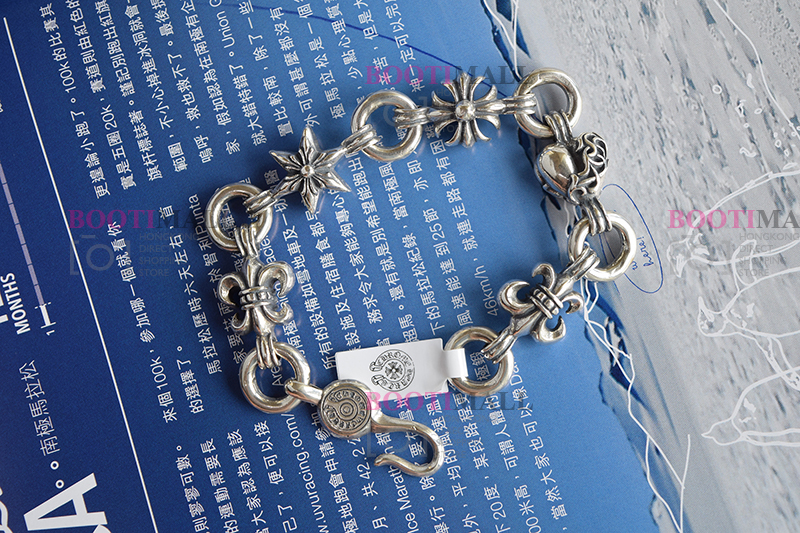 CHROME HEARTS 크롬하츠st 오리지날 925 CH 싱글링 라지 팔찌(正品구성품포함) 16