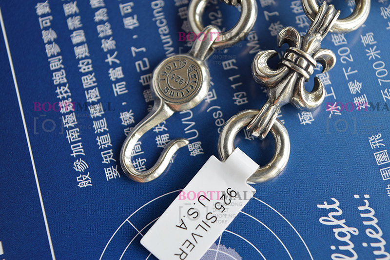 CHROME HEARTS 크롬하츠st 오리지날 925 CH 싱글링 라지 팔찌(正品구성품포함) 22