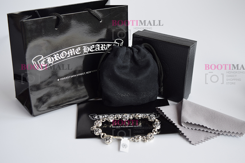 CHROME HEARTS 크롬하츠st 오리지날 925 CH 스탁 참 팔찌(正品구성품포함) 1