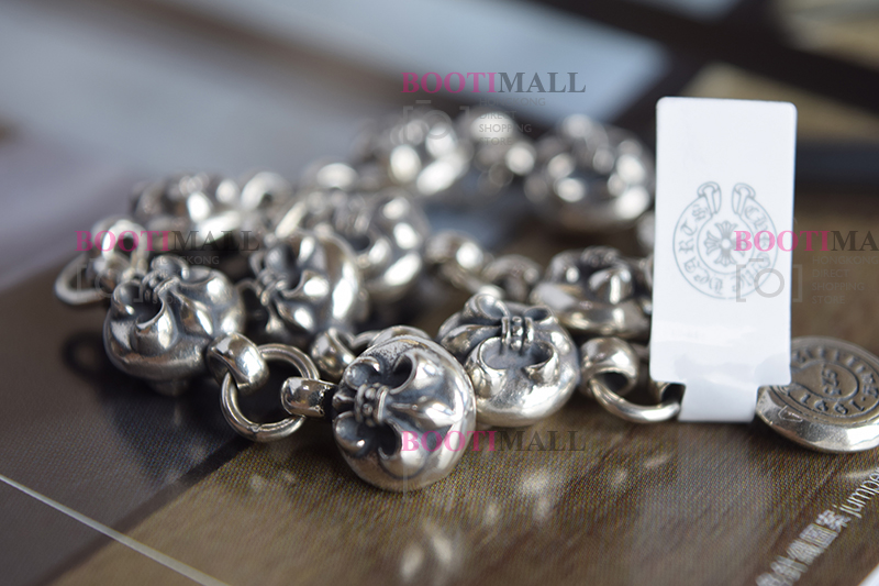CHROME HEARTS 크롬하츠st 오리지날 925 CH 스탁 참 팔찌(正品구성품포함) 17