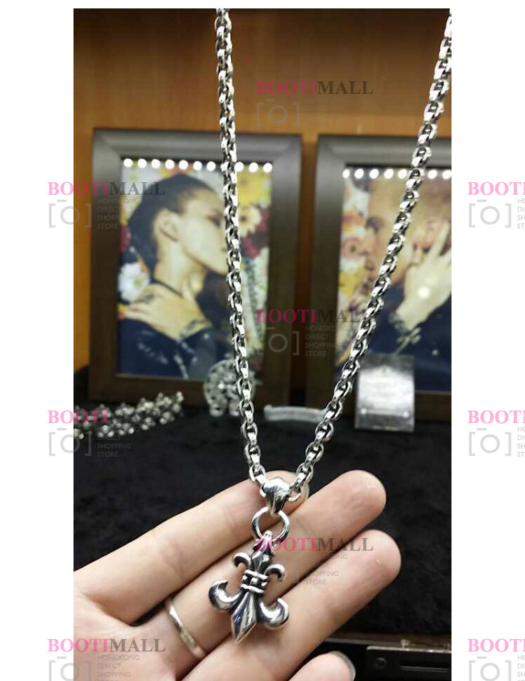 CHROME HEARTS 크롬하츠st 오리지날 925 베비화 크로스 + 롤 체인 3