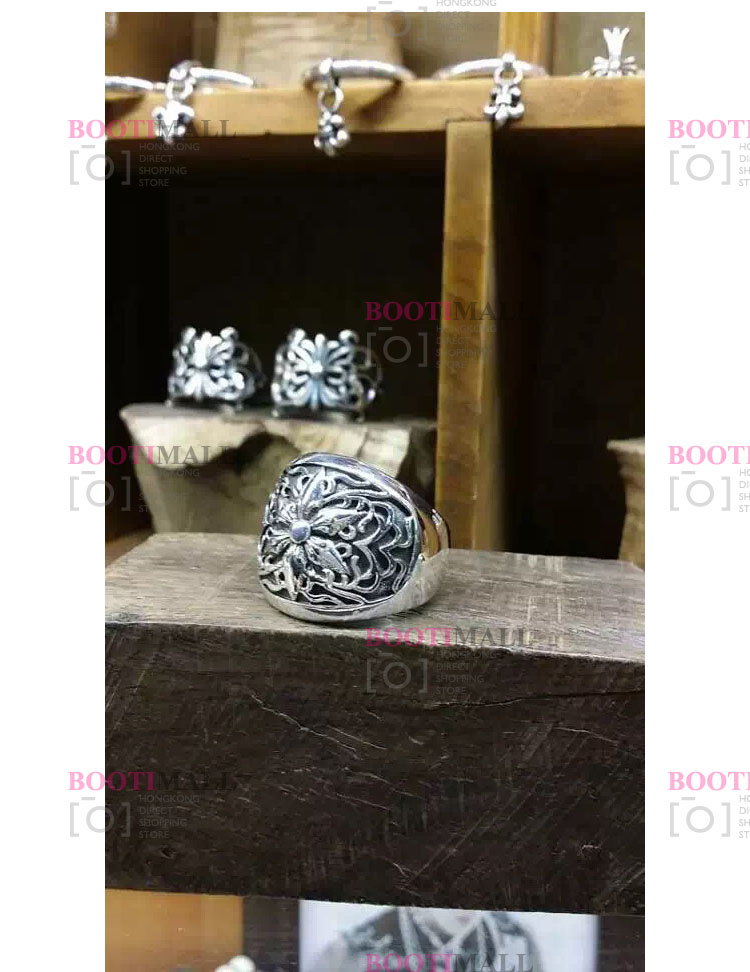 CHROME HEARTS 크롬하츠st 오리지날 925실버 Dagger Heart Ring 4