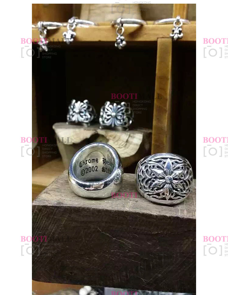 CHROME HEARTS 크롬하츠st 오리지날 925실버 Dagger Heart Ring 5