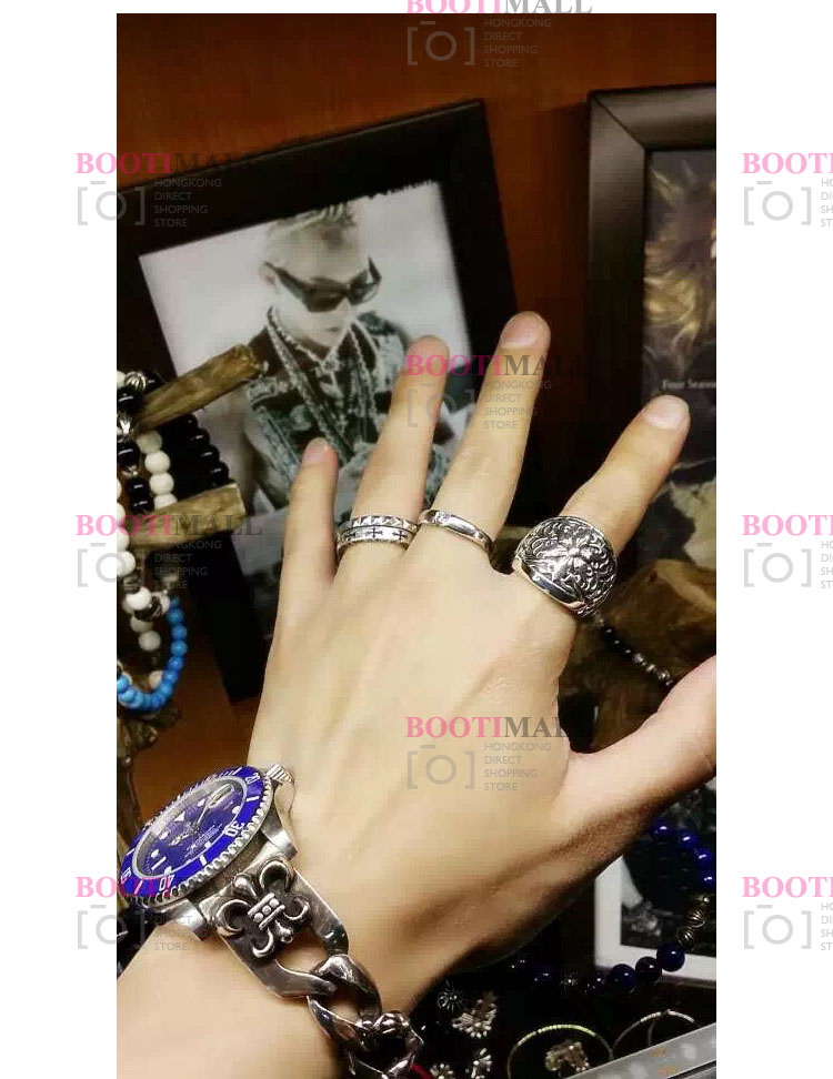 CHROME HEARTS 크롬하츠st 오리지날 925실버 Dagger Heart Ring 7