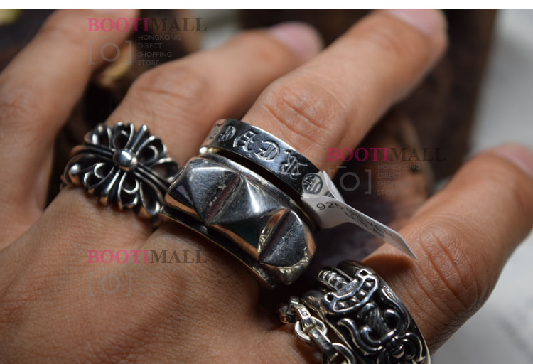 CHROME HEARTS 크롬하츠st 오리지날 925 반지★정품구성품모두포함,성냥도포함★ 9