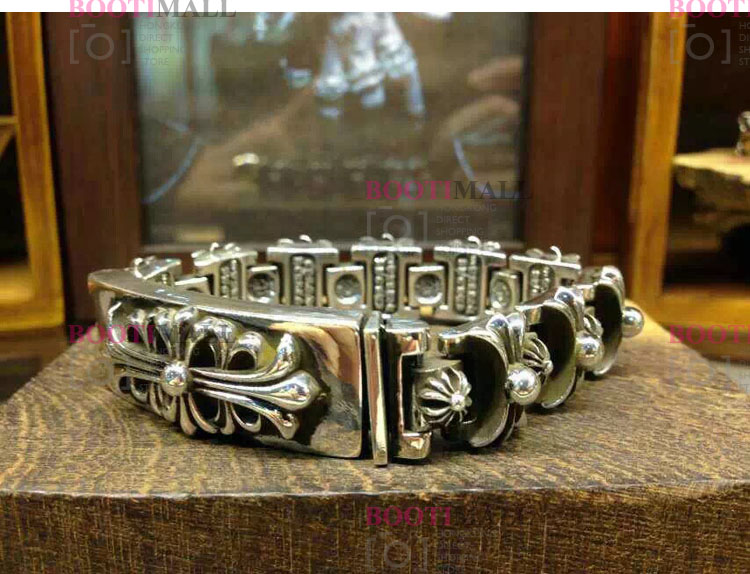 CHROME HEARTS 크롬하츠st 오리지날 925실버 서면더패션쇼크 KEEPER LINK BRACELET 3