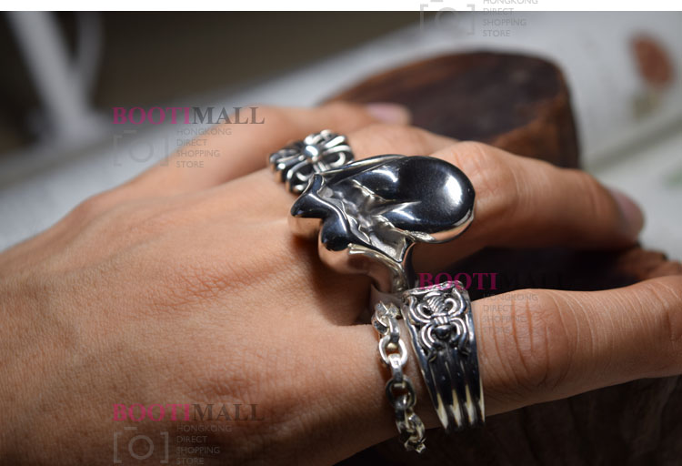 CHROME HEARTS 크롬하츠st 오리지날 925 반지★정품구성품모두포함,성냥도포함★ 5