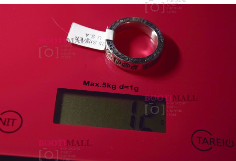 CHROME HEARTS 크롬하츠st 오리지날 925 퍽유링(FUCK YOU)★정품구성품모두포함,성냥포함★ 12