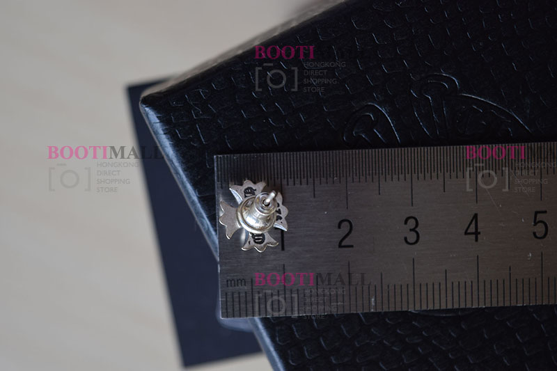 CHROME HEARTS 크롬하츠st 오리지날 925 CH Plus Stud 임재범귀걸이 한쌍(正品구성품포함) 10