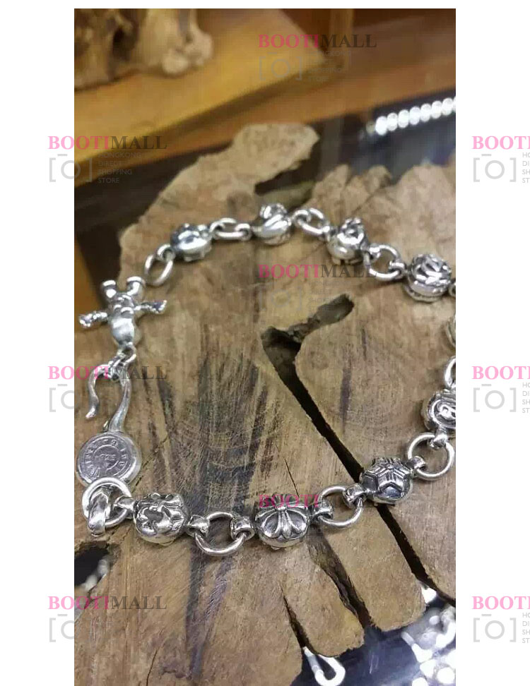 CHROME HEARTS 크롬하츠st 오리지날 925실버 롱크 브레이슬릿 5