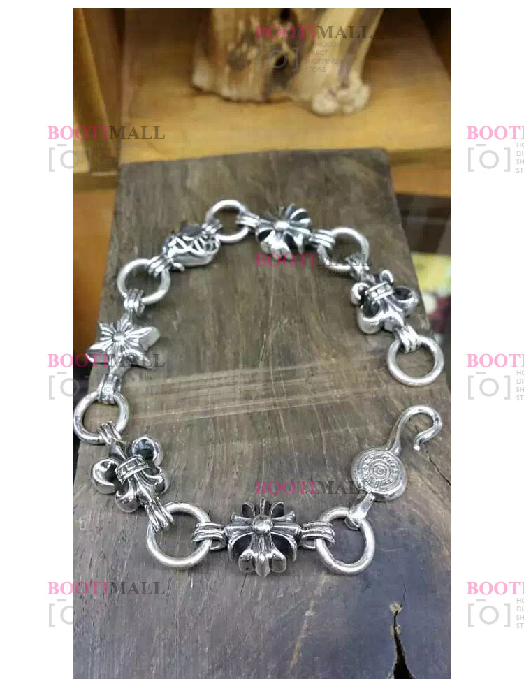 CHROME HEARTS 크롬하츠st 오리지날 925실버 롱크 브레이슬릿 3