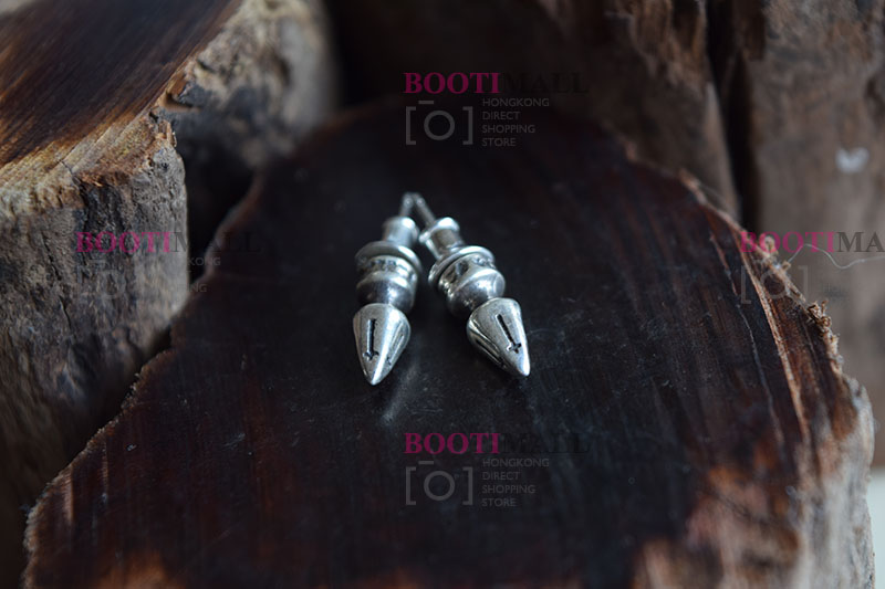 CHROME HEARTS 크롬하츠st 오리지날 925 CH 피어스 귀걸이(正品구성품포함) 1