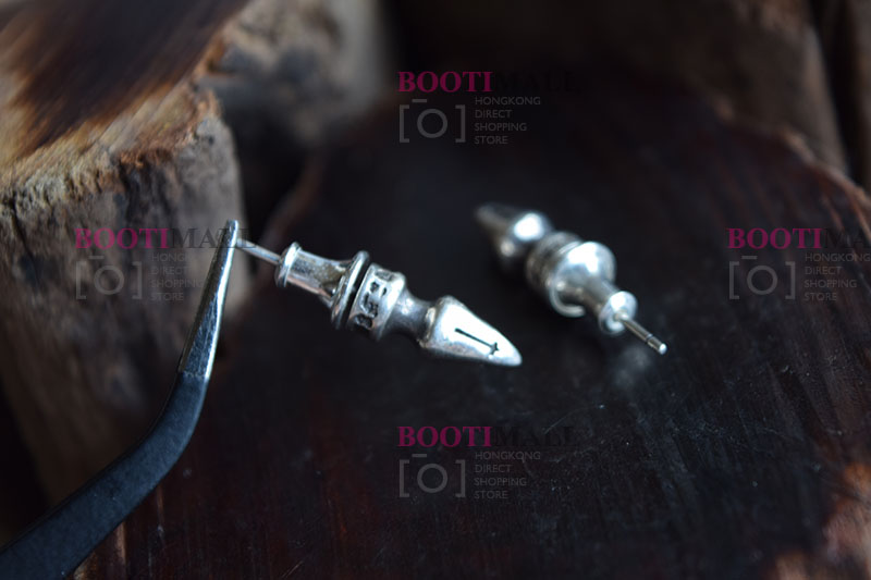 CHROME HEARTS 크롬하츠st 오리지날 925 CH 피어스 귀걸이(正品구성품포함) 5