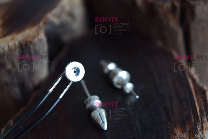 CHROME HEARTS 크롬하츠st 오리지날 925 CH 피어스 귀걸이(正品구성품포함) 10