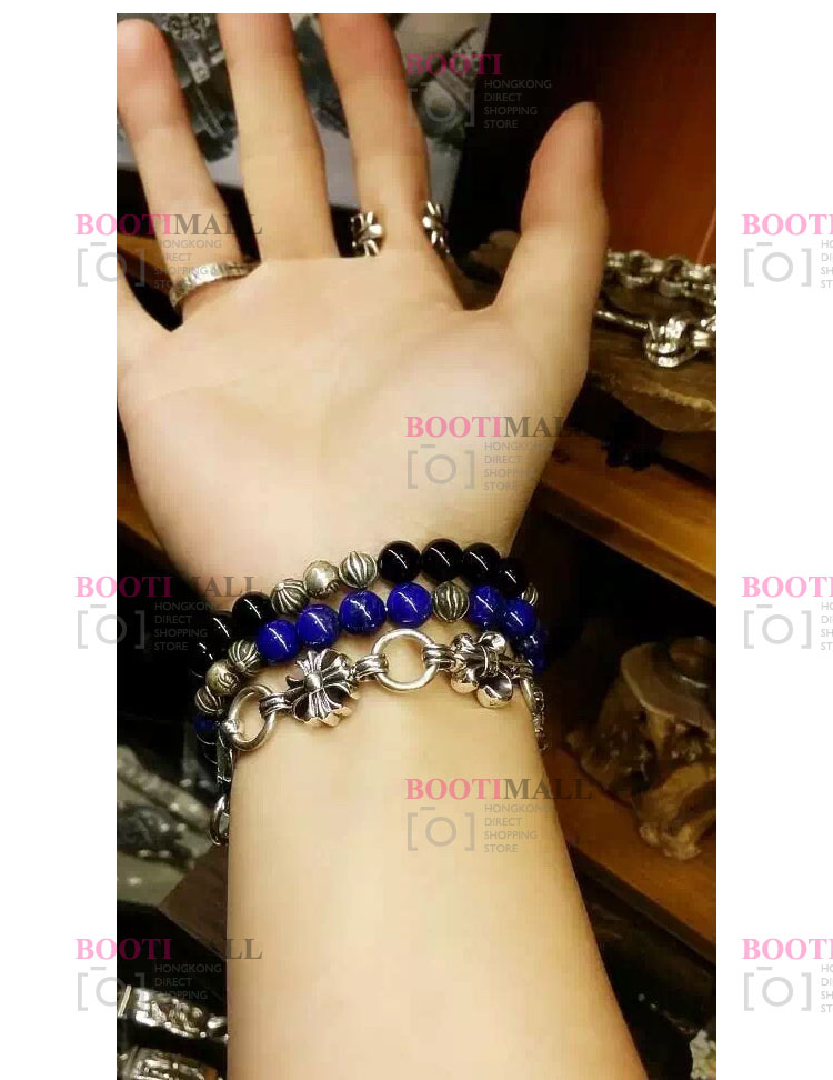 CHROME HEARTS 크롬하츠st 오리지날 925실버 롱크 브레이슬릿 5