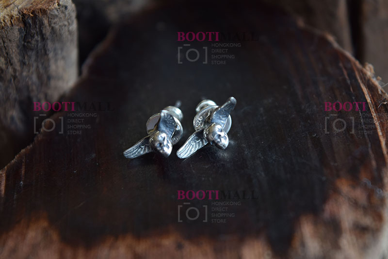 CHROME HEARTS 크롬하츠st 오리지날 925 CH Mahalia 스틱핀 귀걸이(正品구성품포함) 1