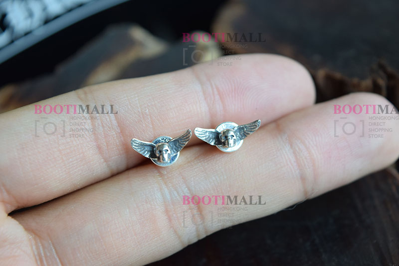 CHROME HEARTS 크롬하츠st 오리지날 925 CH Mahalia 스틱핀 귀걸이(正品구성품포함) 8