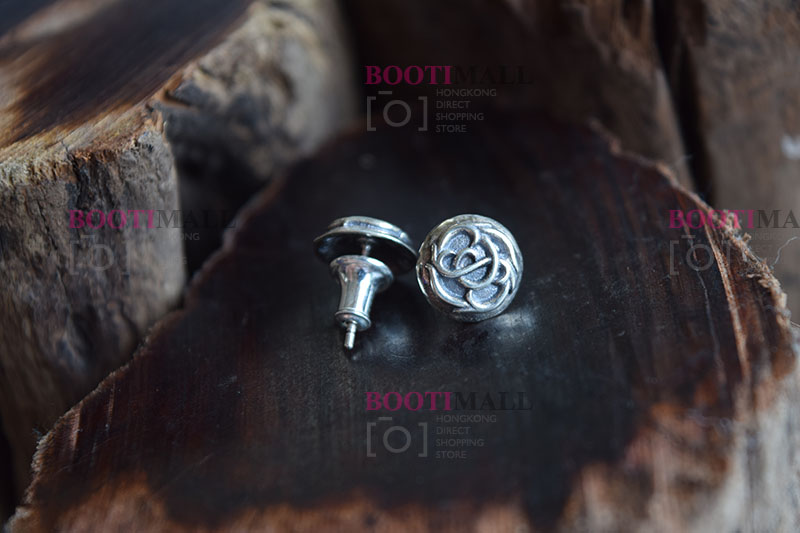 CHROME HEARTS 크롬하츠st 오리지날 925 CH Mahalia 스틱핀 귀걸이(正品구성품포함) 4