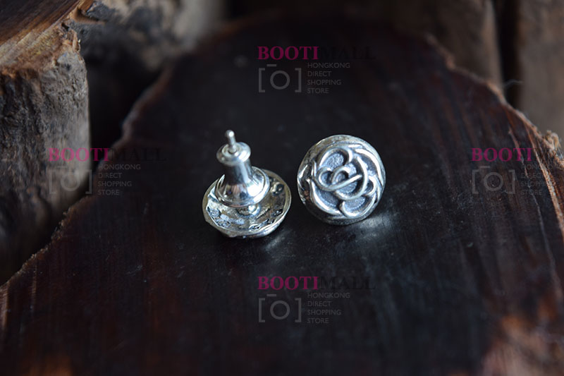 CHROME HEARTS 크롬하츠st 오리지날 925 CH Mahalia 스틱핀 귀걸이(正品구성품포함) 5