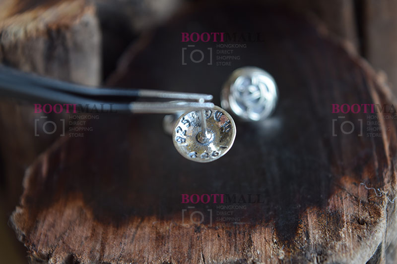 CHROME HEARTS 크롬하츠st 오리지날 925 CH Mahalia 스틱핀 귀걸이(正品구성품포함) 9