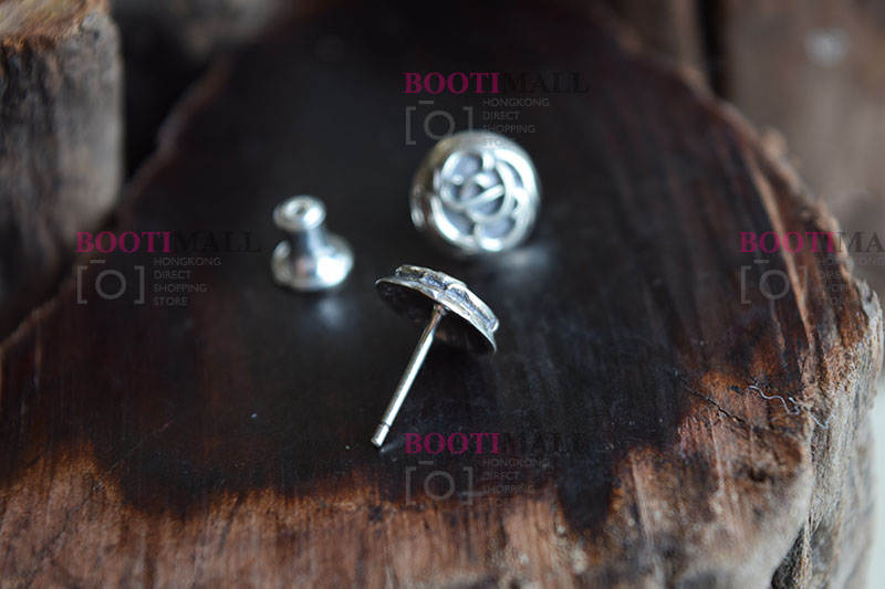 CHROME HEARTS 크롬하츠st 오리지날 925 CH Mahalia 스틱핀 귀걸이(正品구성품포함) 10