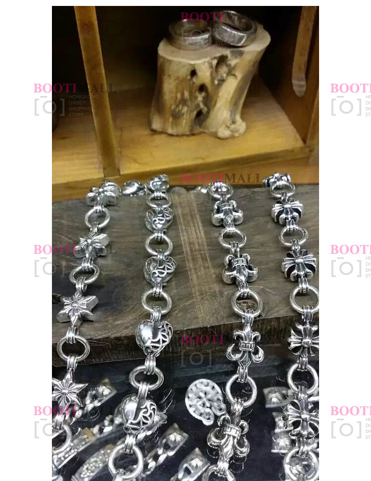 CHROME HEARTS 크롬하츠st 오리지날 925실버 롱크 브레이슬릿 1