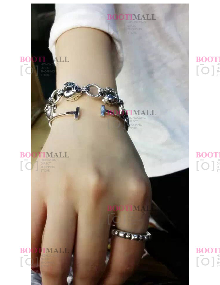 CHROME HEARTS 크롬하츠st 오리지날 925실버 롱크 브레이슬릿 5