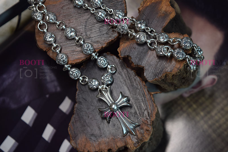 CHROME HEARTS 크롬하츠st 오리지날 925 ChokeChainNecklaceTinyCH Plus (正品구성품포함) 1