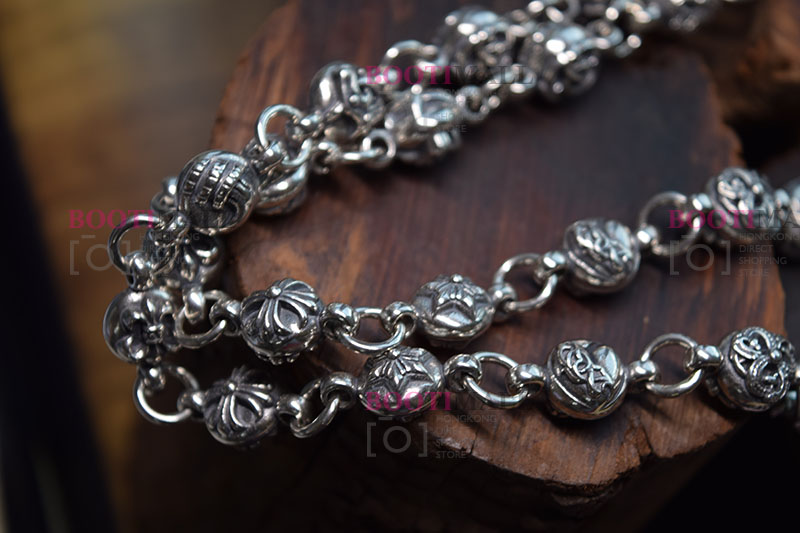CHROME HEARTS 크롬하츠st 오리지날 925 ChokeChainNecklaceTinyCH Plus (正品구성품포함) 3