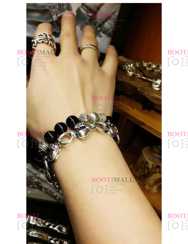 CHROME HEARTS 크롬하츠st 오리지날 925실버 롱크 브레이슬릿 6