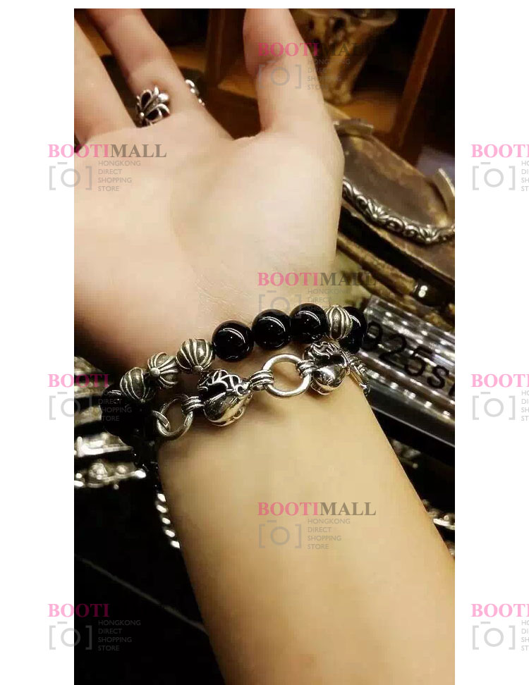 CHROME HEARTS 크롬하츠st 오리지날 925실버 롱크 브레이슬릿 7