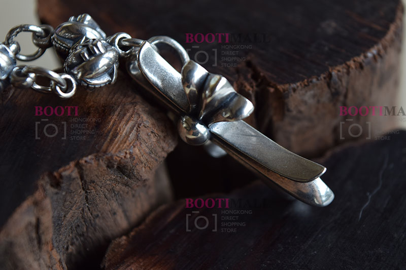 CHROME HEARTS 크롬하츠st 오리지날 925 ChokeChainNecklaceTinyCH Plus (正品구성품포함) 3