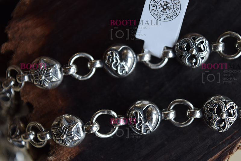 CHROME HEARTS 크롬하츠st 오리지날 925 ChokeChainNecklaceTinyCH Plus (正品구성품포함) 4
