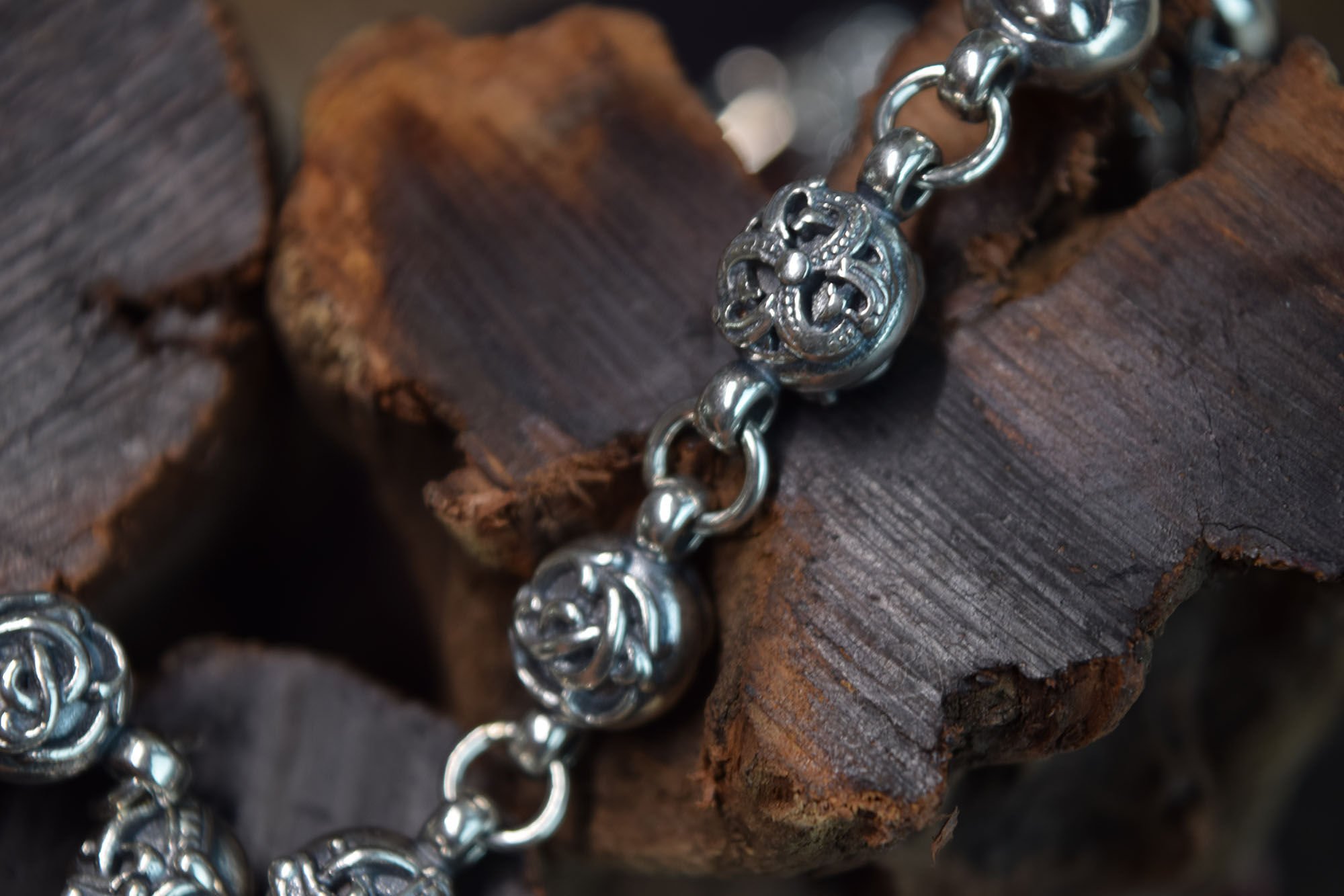 CHROME HEARTS 크롬하츠st 오리지날 925 ChokeChainNecklaceTinyCH Plus (正品구성품포함) 3