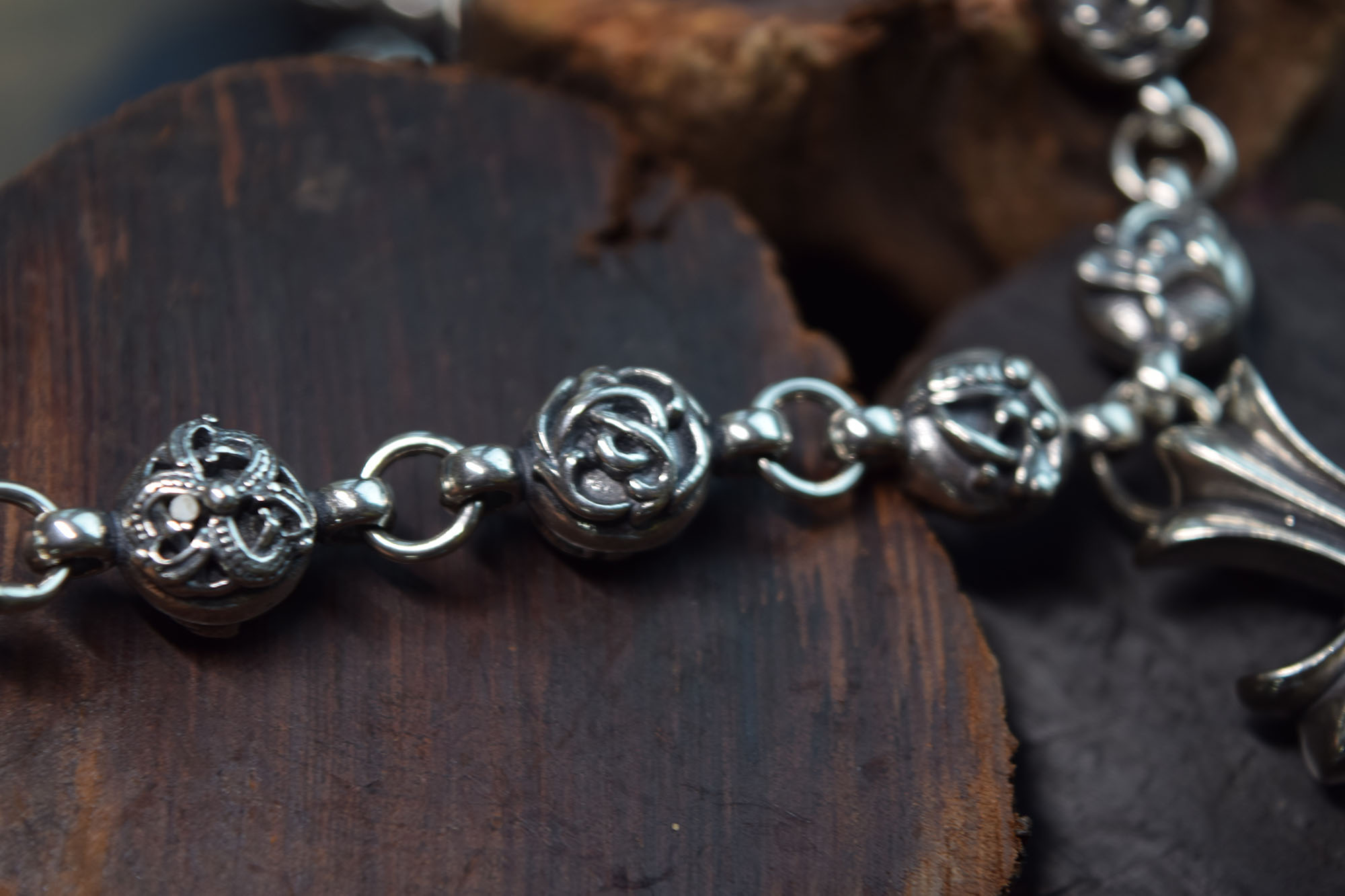 CHROME HEARTS 크롬하츠st 오리지날 925 ChokeChainNecklaceTinyCH Plus (正品구성품포함) 4