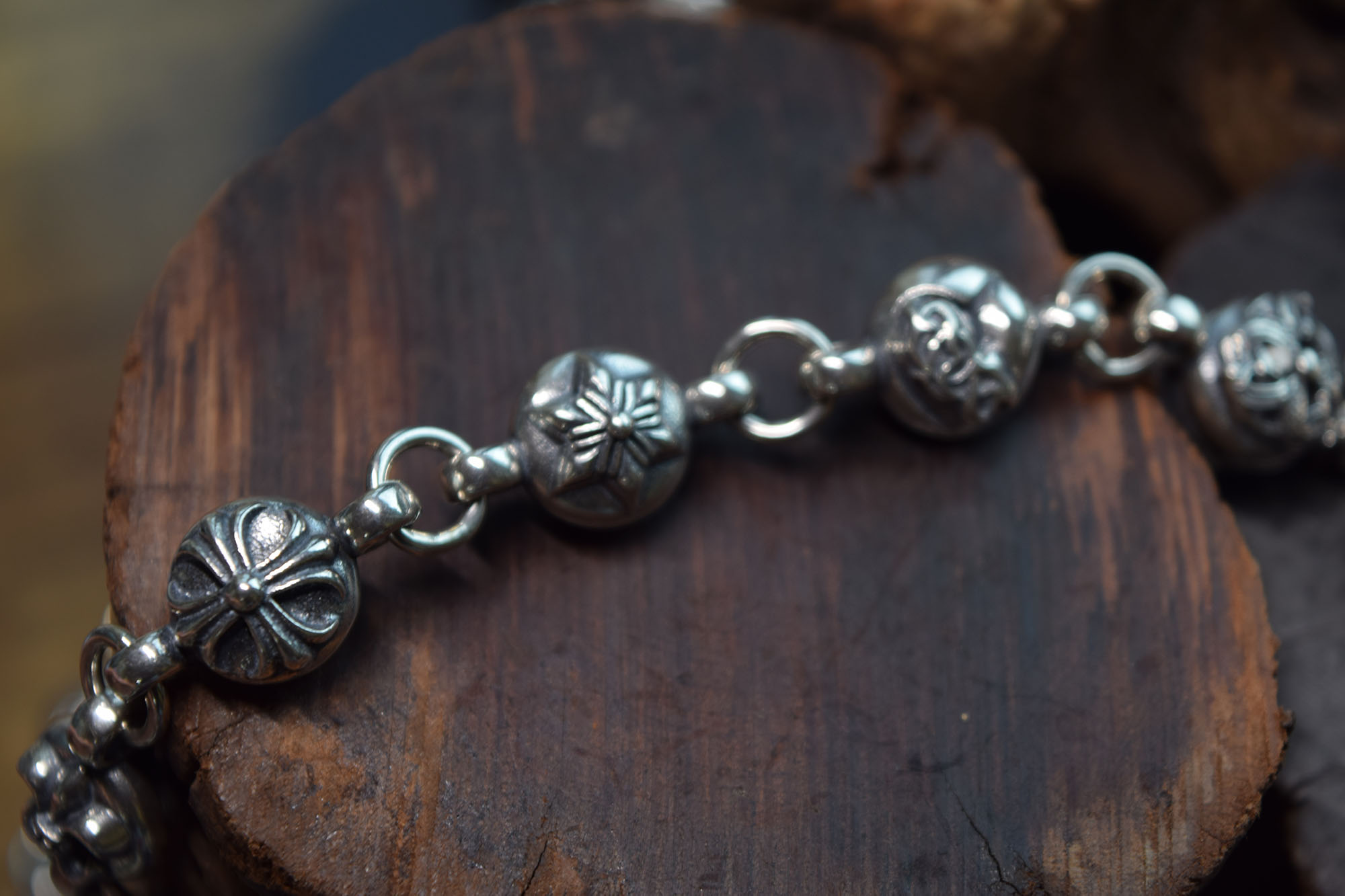 CHROME HEARTS 크롬하츠st 오리지날 925 ChokeChainNecklaceTinyCH Plus (正品구성품포함) 5