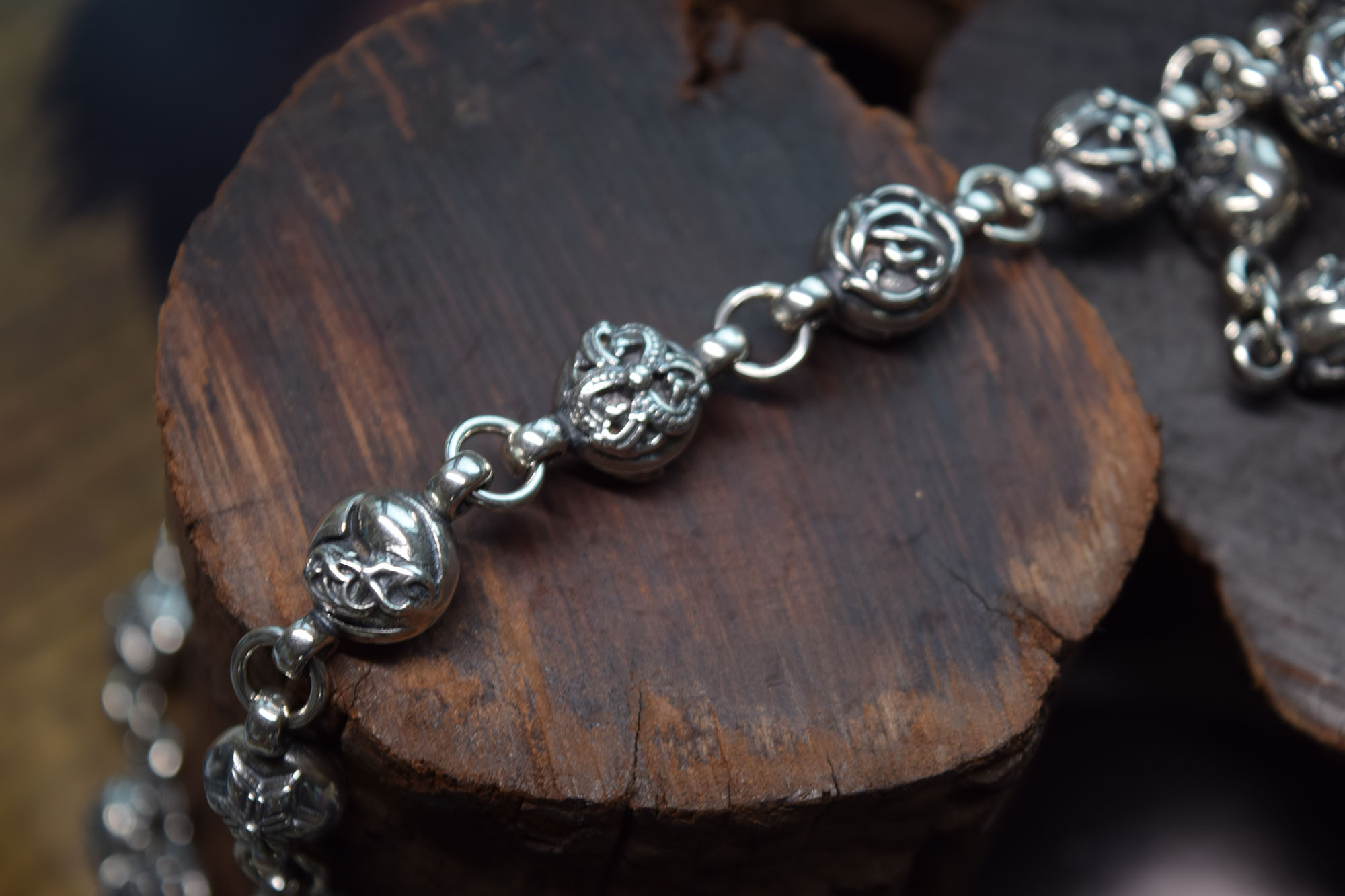 CHROME HEARTS 크롬하츠st 오리지날 925 ChokeChainNecklaceTinyCH Plus (正品구성품포함) 7