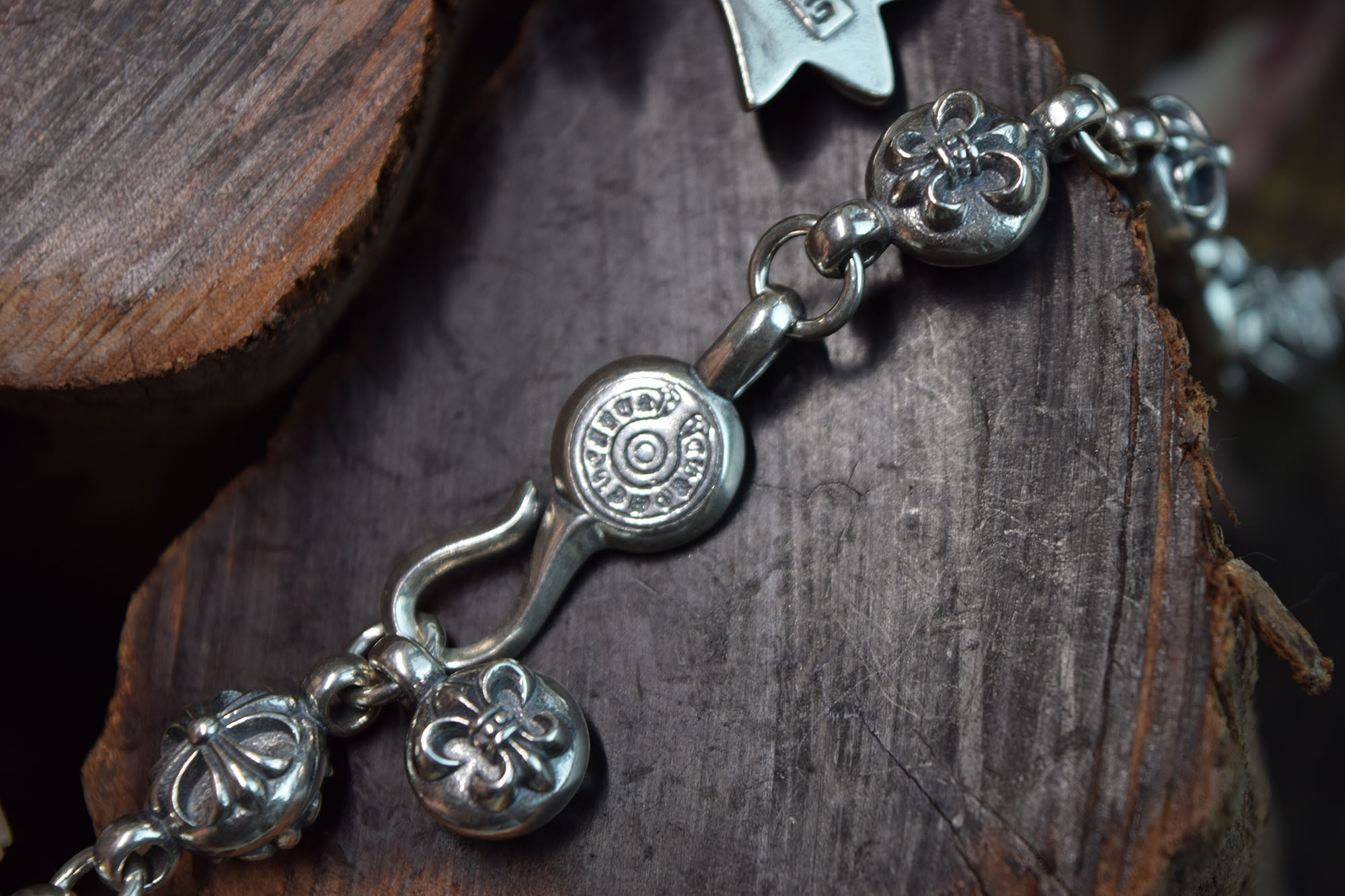 CHROME HEARTS 크롬하츠st 오리지날 925 ChokeChainNecklaceTinyCH Plus (正品구성품포함) 9