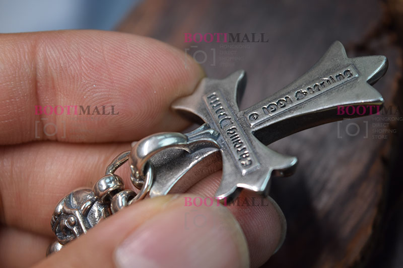 CHROME HEARTS 크롬하츠st 오리지날 925 ChokeChainNecklaceTinyCH Plus (正品구성품포함) 14