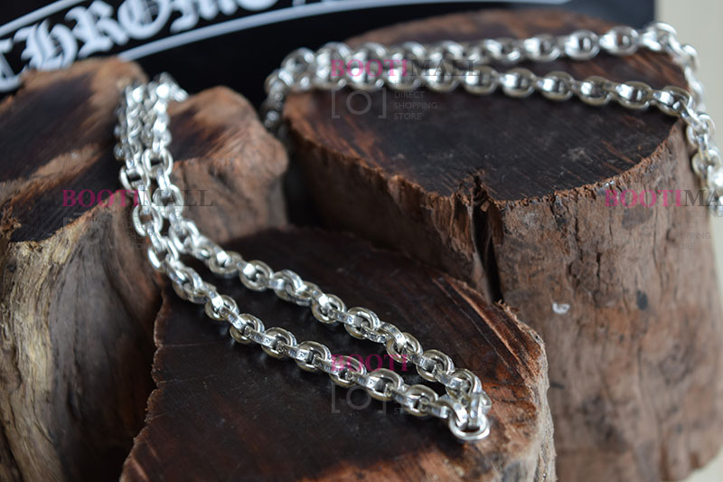 CHROME HEARTS 크롬하츠st 오리지날 925 Paper Chain 목걸이(正品구성품포함) 1