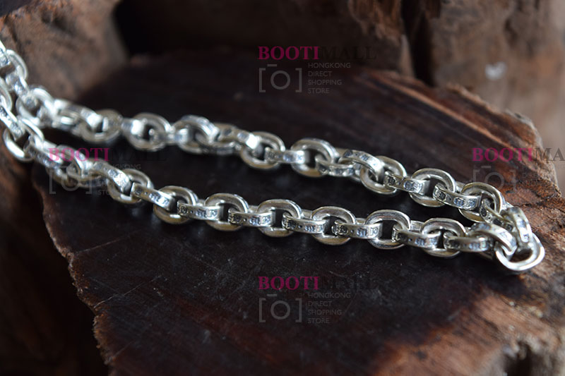 CHROME HEARTS 크롬하츠st 오리지날 925 Paper Chain 목걸이(正品구성품포함) 2