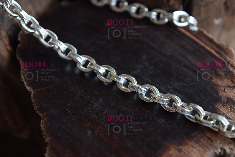 CHROME HEARTS 크롬하츠st 오리지날 925 Paper Chain 목걸이(正品구성품포함) 3