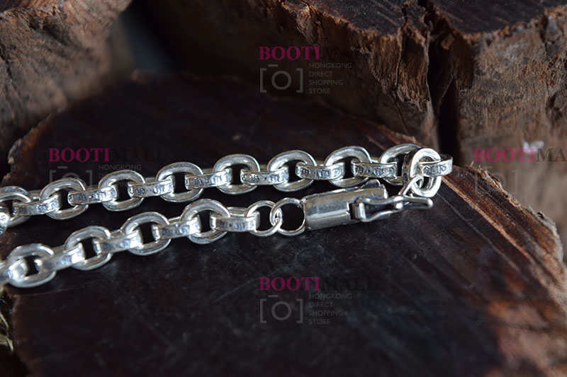 CHROME HEARTS 크롬하츠st 오리지날 925 Paper Chain 목걸이(正品구성품포함) 5