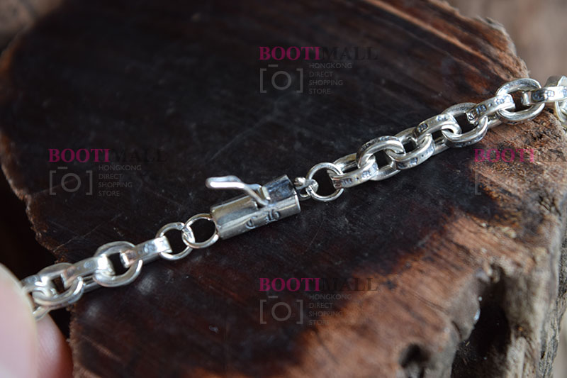 CHROME HEARTS 크롬하츠st 오리지날 925 Paper Chain 목걸이(正品구성품포함) 8