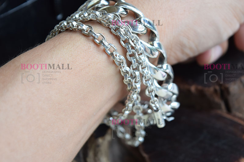 CHROME HEARTS 크롬하츠st 오리지날 925 Paper Chain 목걸이(正品구성품포함) 12