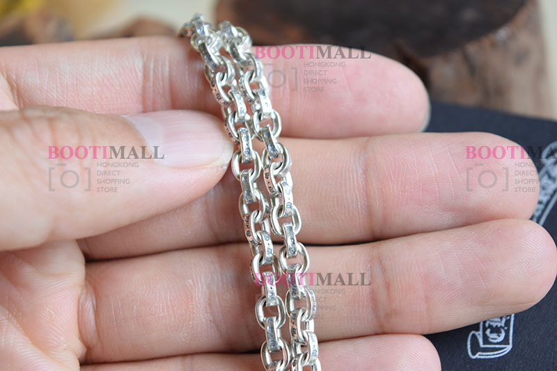 CHROME HEARTS 크롬하츠st 오리지날 925 Paper Chain 목걸이(正品구성품포함) 15