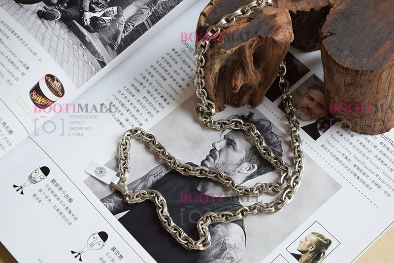 CHROME HEARTS 크롬하츠st 오리지날 925 Paper Chain 목걸이(正品구성품포함) 1