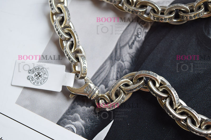 CHROME HEARTS 크롬하츠st 오리지날 925 Paper Chain 목걸이(正品구성품포함) 3