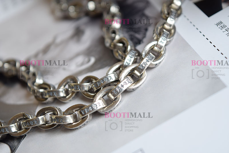 CHROME HEARTS 크롬하츠st 오리지날 925 Paper Chain 목걸이(正品구성품포함) 4